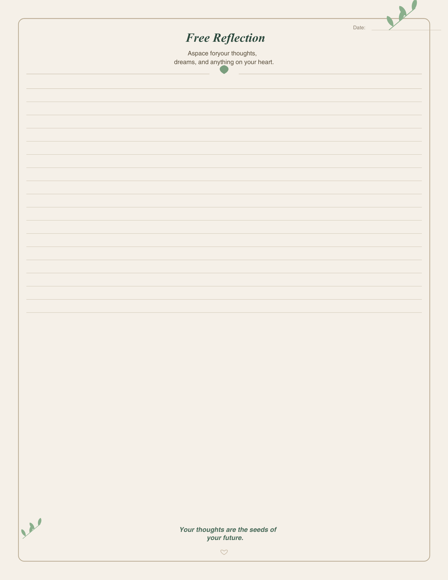Let That Stress Go - a self reflection journal to maintain and understand your mind , body , and soul ✨